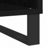 Szafka na płyty winylowe z półką Czarny Dąb 100 x 38 x 48 cm