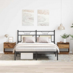 Szafka Nocna z szufladą 2 pcs Stare drewno 45 x 34 x 44 cm