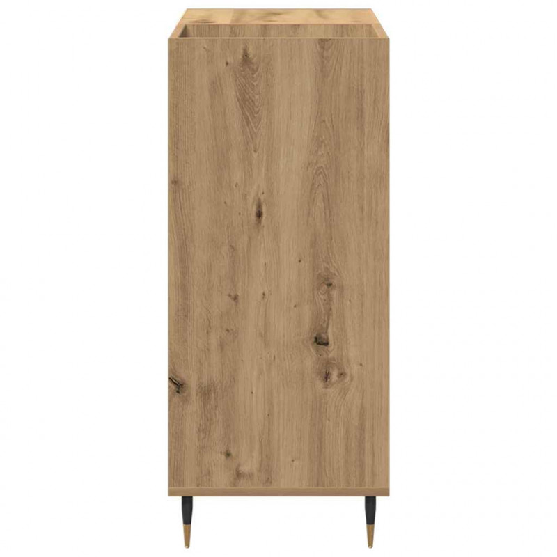 Szafka na płyty winylowe z półką dąb artisan 85 x 38 x 89 cm