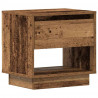 Szafka Nocna z szufladą 2 pcs Stare drewno 45 x 34 x 44 cm