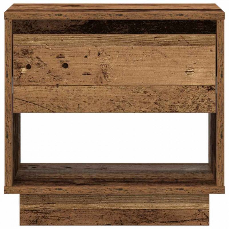 Szafka Nocna z szufladą 2 pcs Stare drewno 45 x 34 x 44 cm