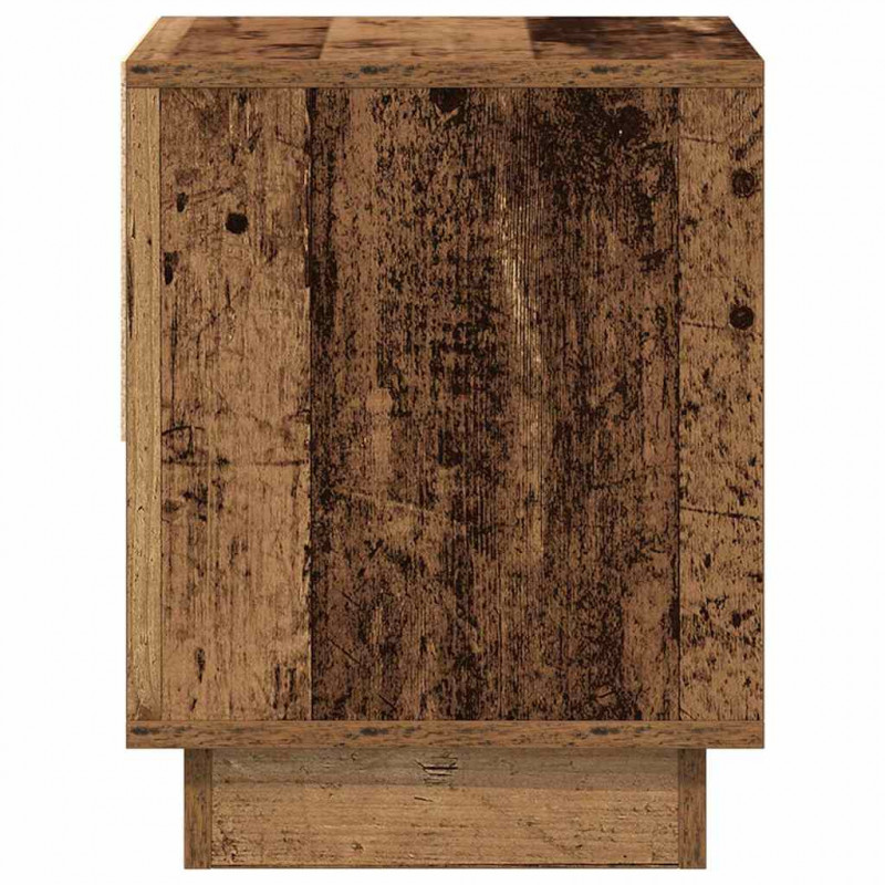 Szafka Nocna z szufladą 2 pcs Stare drewno 45 x 34 x 44 cm