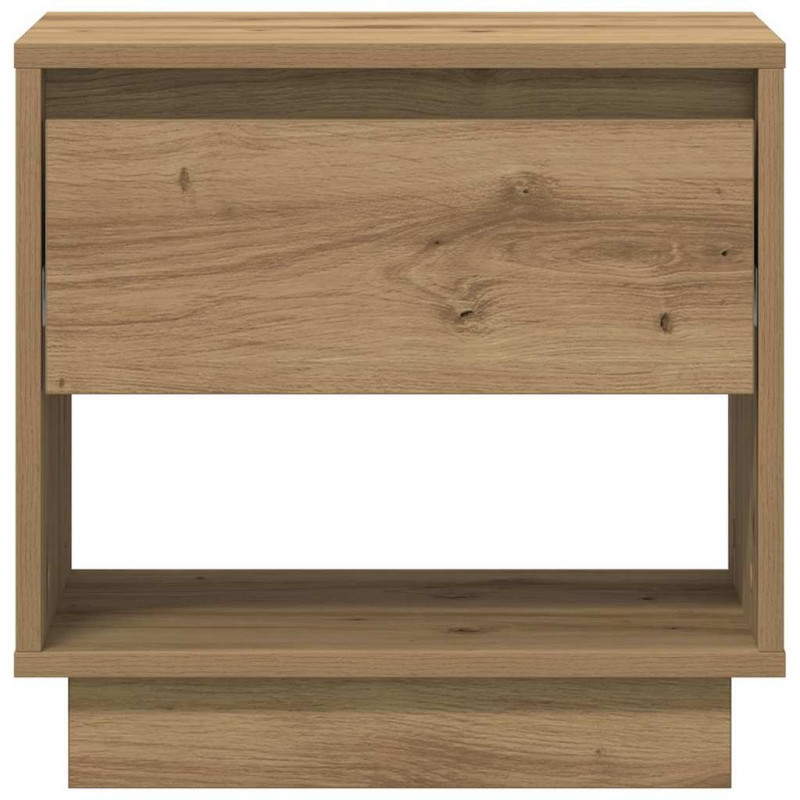Szafka Nocna z szufladą 2 pcs Dąb rzemieślniczy 45 x 34 x 44 cm