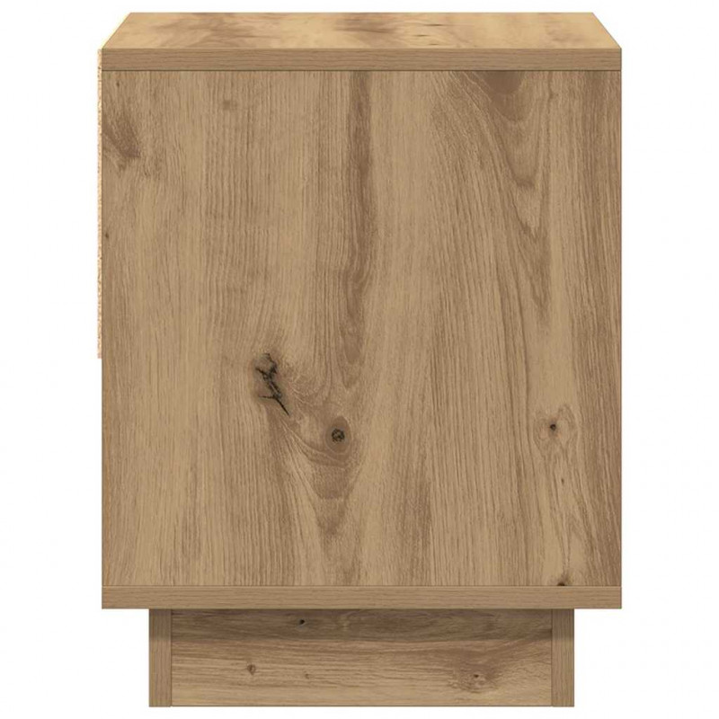 Szafka Nocna z szufladą 2 pcs Dąb rzemieślniczy 45 x 34 x 44 cm