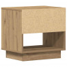 Szafka Nocna z szufladą 2 pcs Dąb rzemieślniczy 45 x 34 x 44 cm