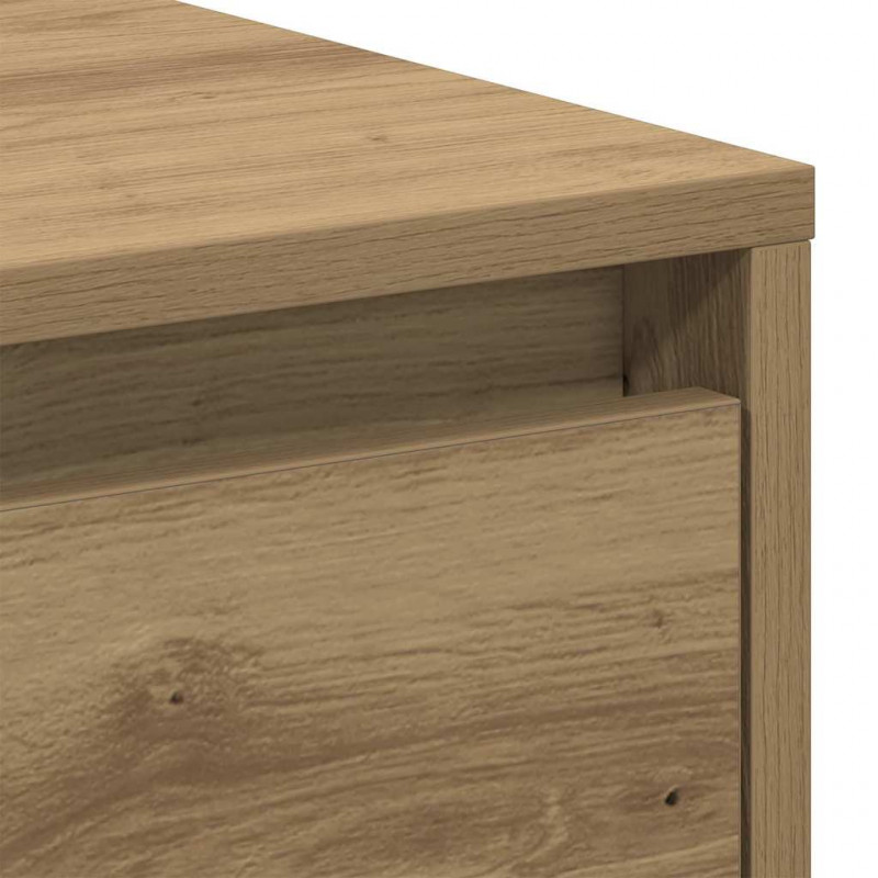Szafka Nocna z szufladą 2 pcs Dąb rzemieślniczy 45 x 34 x 44 cm