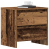 Szafka Nocna z szufladą 2 pcs Stare drewno 45 x 34 x 44,5 cm