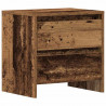 Szafka Nocna z szufladą 2 pcs Stare drewno 45 x 34 x 44,5 cm