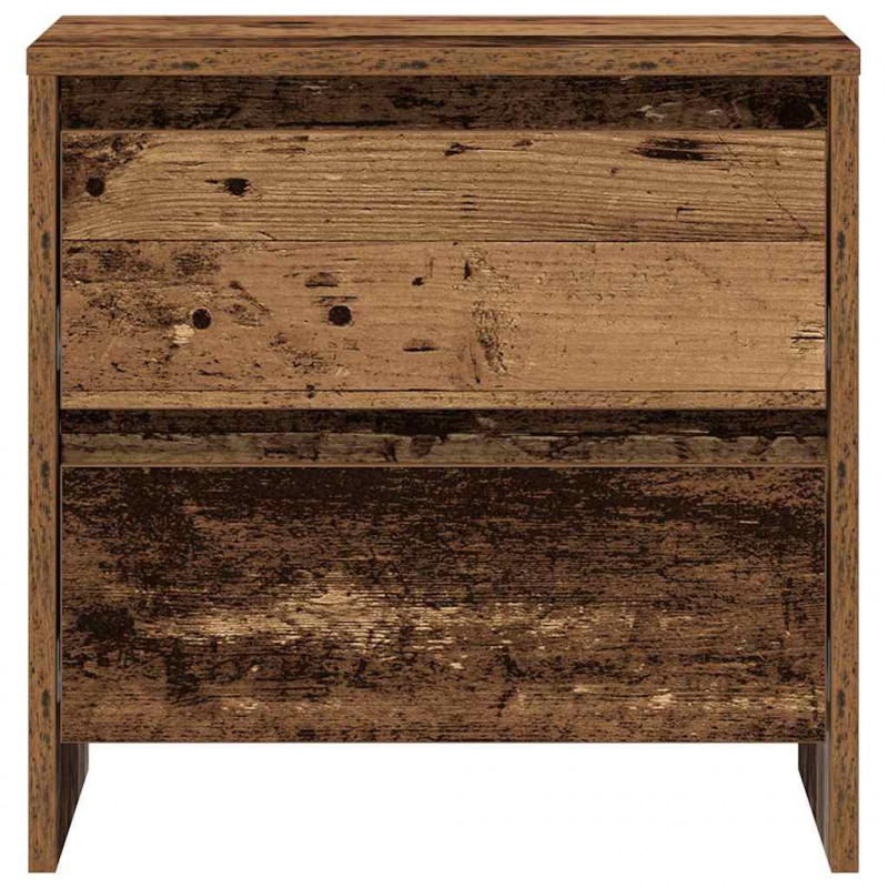Szafka Nocna z szufladą 2 pcs Stare drewno 45 x 34 x 44,5 cm