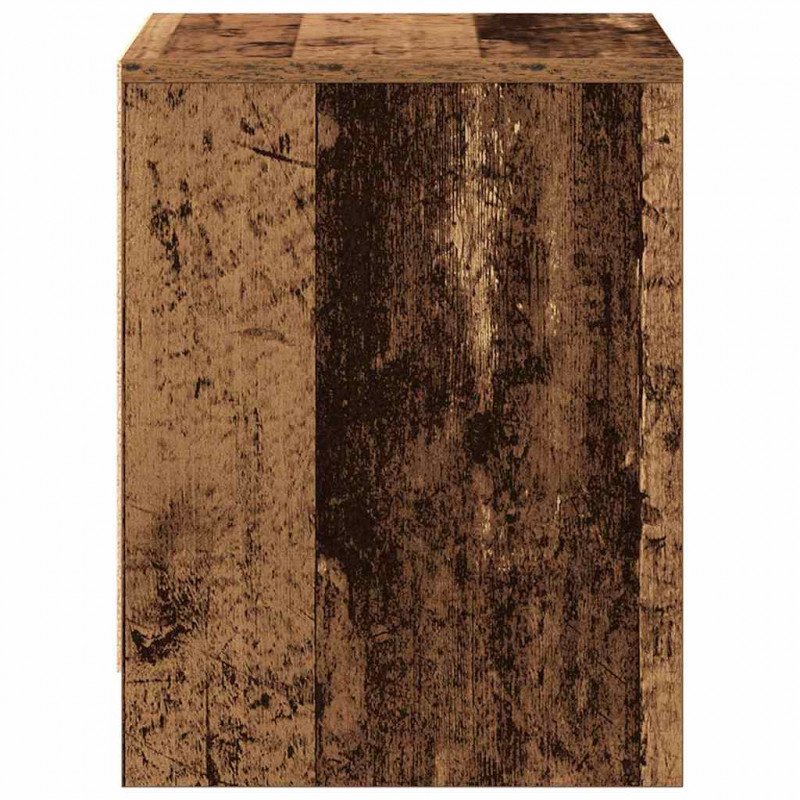 Szafka Nocna z szufladą 2 pcs Stare drewno 45 x 34 x 44,5 cm