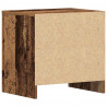 Szafka Nocna z szufladą 2 pcs Stare drewno 45 x 34 x 44,5 cm