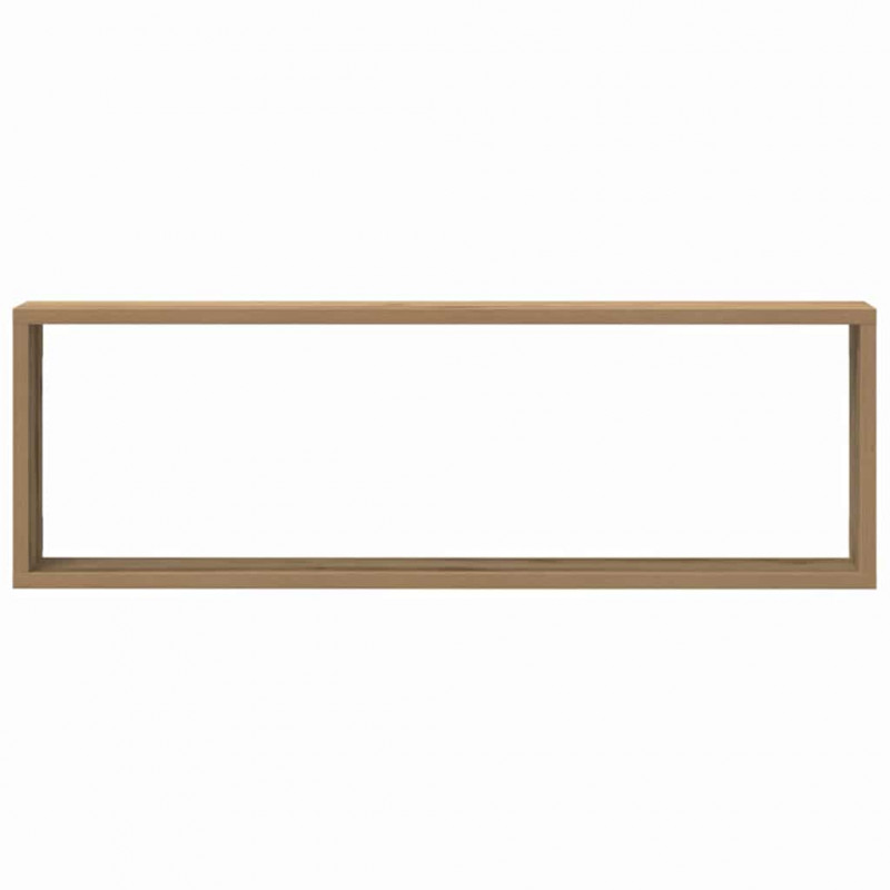 Półki ścienne z półką 2 pcs Dąb rzemieślniczy 80 x 15 x 26 cm