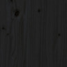 Szafka kuchenna na zewnątrz, czarna 55x55x92 cm, drewno sosnowe