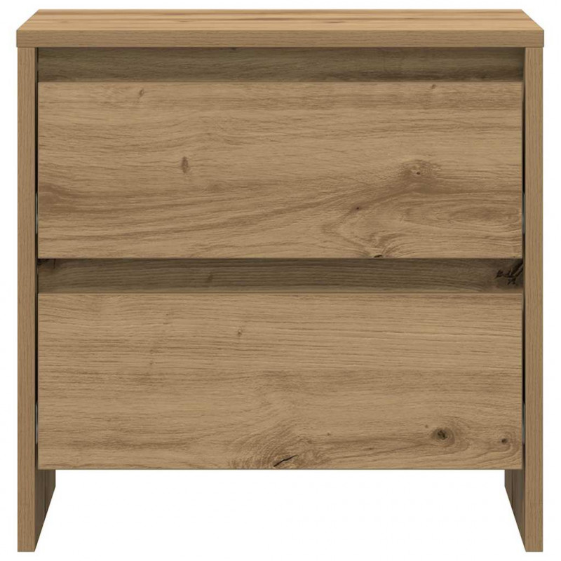 Szafka Nocna 2 pcs Dąb rzemieślniczy 45 x 34 x 44,5 cm