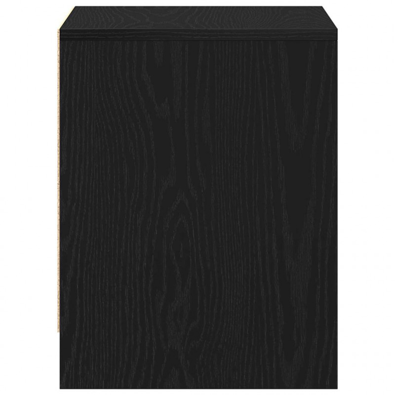 Szafka Nocna z szufladą 2 pcs Czarny Dąb 45 x 34 x 44,5 cm