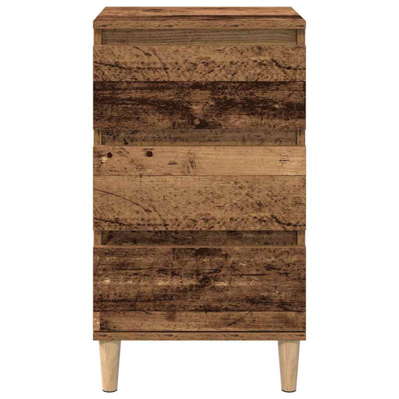 Szafka Nocna z szufladą Stare drewno 40 x 35 x 70 cm