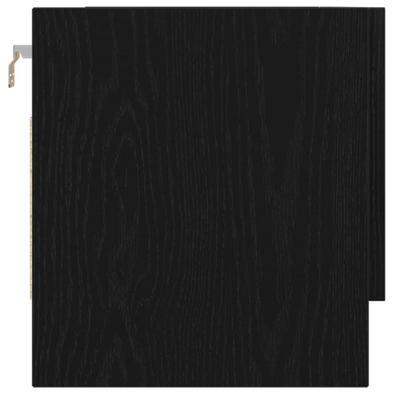 Garderoba Czarny Dąb 100 x 32,5 x 35 cm Materiał drewnopochodny