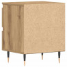 Szafka Nocna z szufladą 2 pcs Dąb rzemieślniczy 40 x 35 x 50 cm
