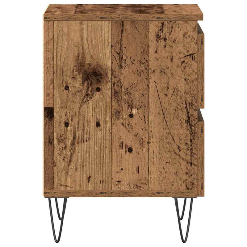 Szafka Nocna z szufladą Stare drewno 40 x 35 x 50 cm