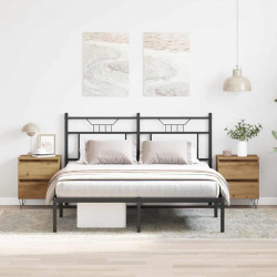 Szafka Nocna z szufladą 2 pcs dąb artisan 40 x 35 x 50 cm