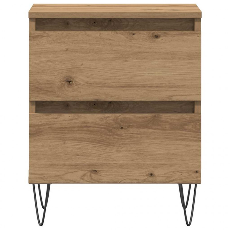 Szafka Nocna z szufladą 2 pcs dąb artisan 40 x 35 x 50 cm
