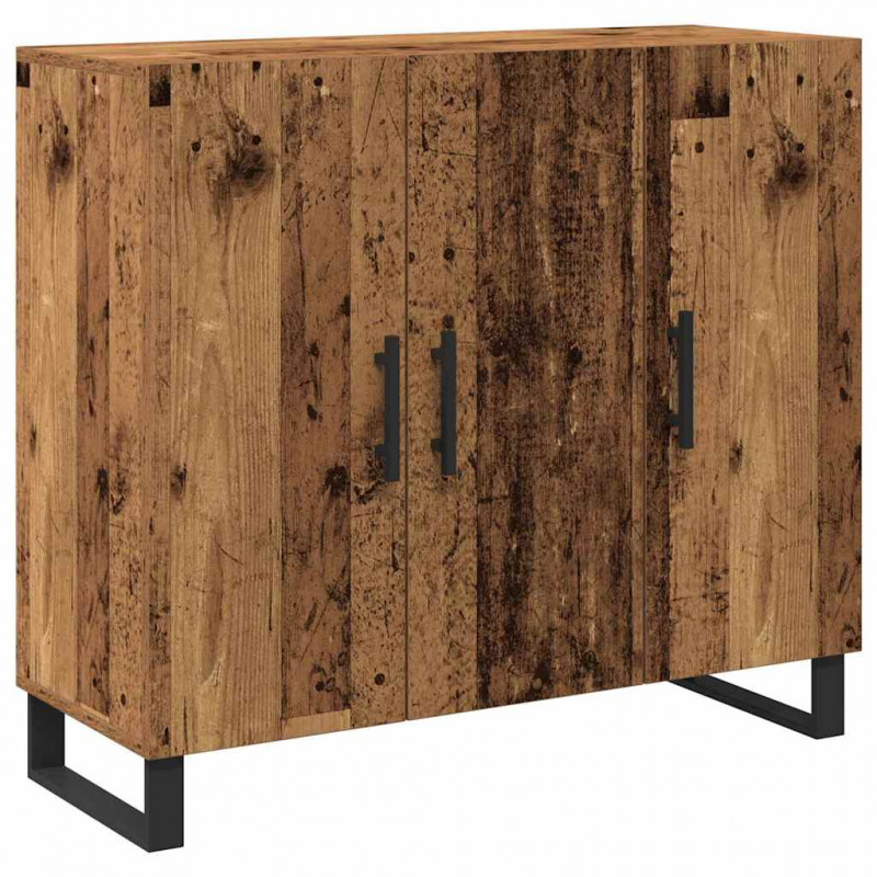 Bufet Stare drewno 90 x 34 x 80 cm Materiał drewnopochodny