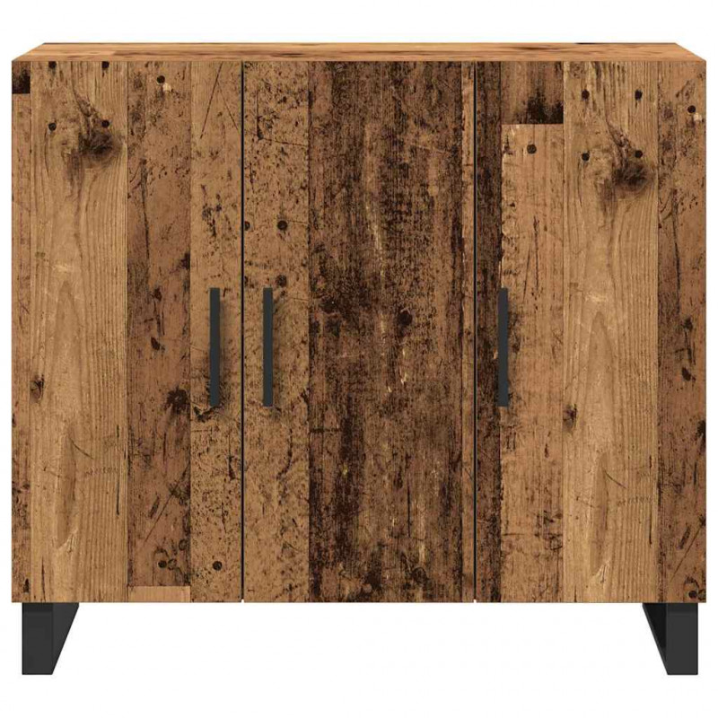 Bufet Stare drewno 90 x 34 x 80 cm Materiał drewnopochodny