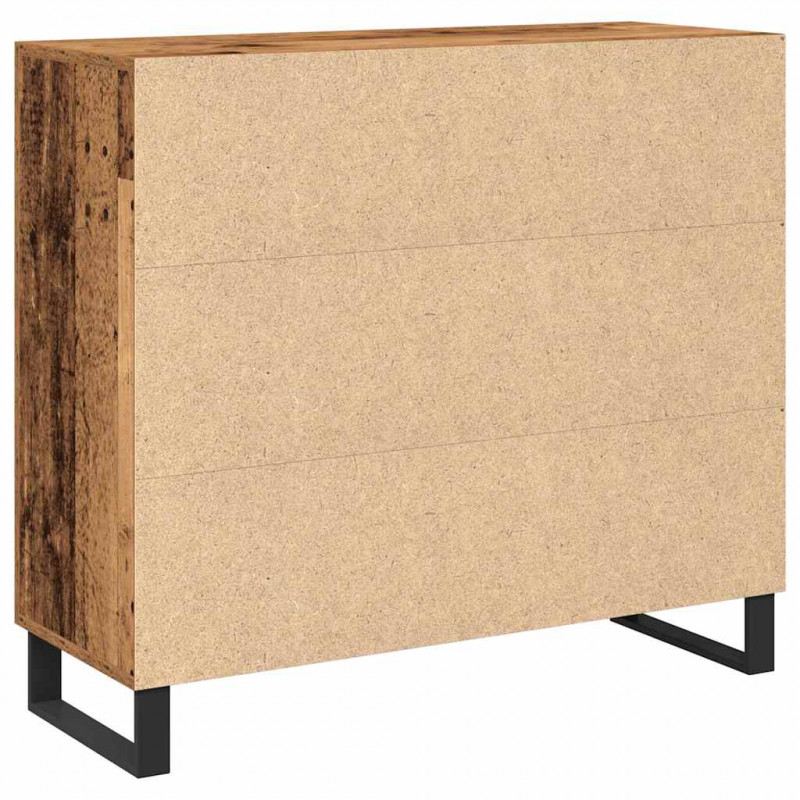 Bufet Stare drewno 90 x 34 x 80 cm Materiał drewnopochodny
