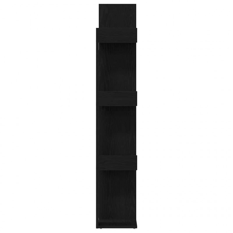 Półka na książki Czarny Dąb 48 x 25,5 x 140 cm