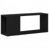 Zestaw szafek RTV Czarny Dąb 80 x 24 x 32 cm