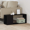 Zestaw szafek RTV Czarny Dąb 80 x 24 x 32 cm