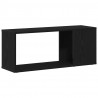 Zestaw szafek RTV Czarny Dąb 80 x 24 x 32 cm