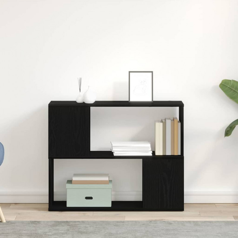 Zestaw szafek RTV Czarny Dąb 80 x 24 x 63 cm