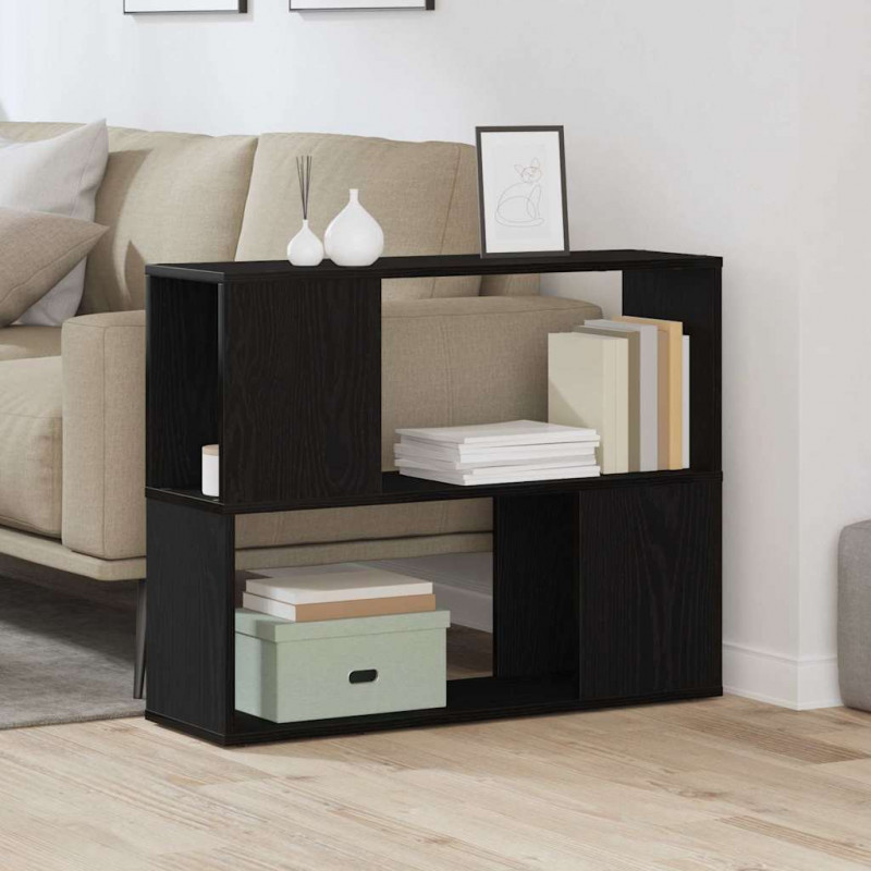 Zestaw szafek RTV Czarny Dąb 80 x 24 x 63 cm