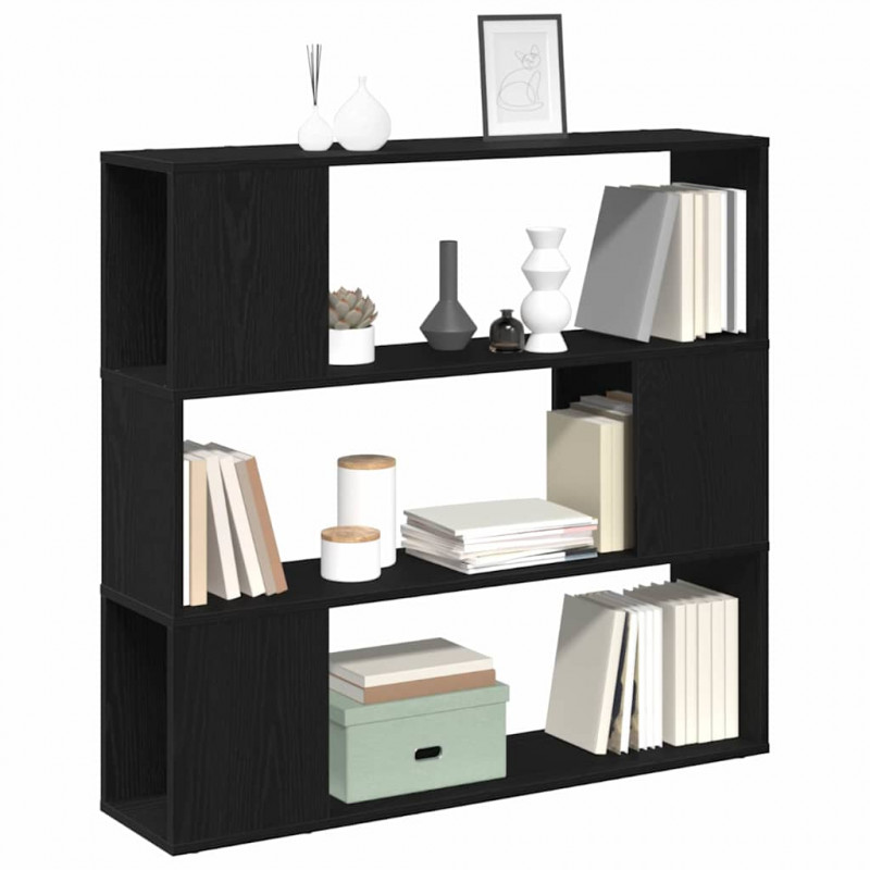 Zestaw szafek RTV Czarny Dąb 100 x 24 x 94 cm