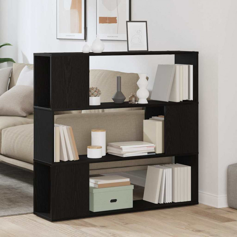 Zestaw szafek RTV Czarny Dąb 100 x 24 x 94 cm