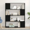 Zestaw szafek RTV Czarny Dąb 100 x 24 x 124,5 cm