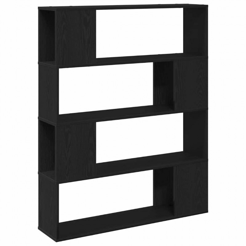 Zestaw szafek RTV Czarny Dąb 100 x 24 x 124,5 cm