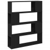 Zestaw szafek RTV Czarny Dąb 100 x 24 x 124,5 cm