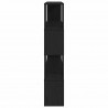 Zestaw szafek RTV Czarny Dąb 100 x 24 x 124,5 cm