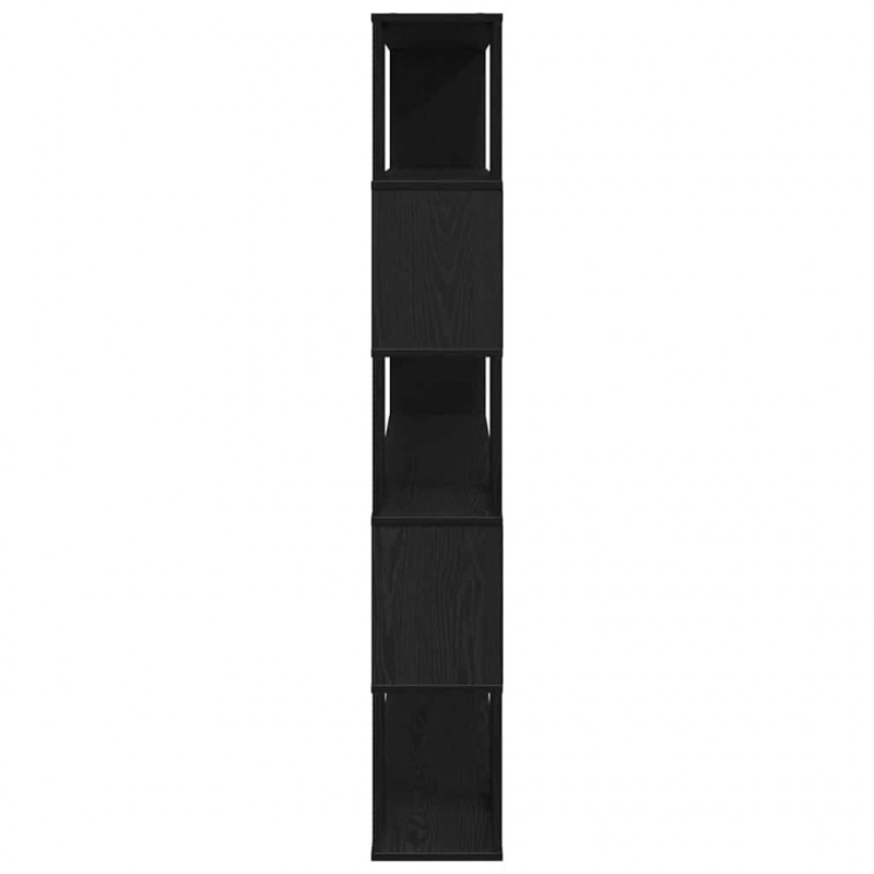 Zestaw szafek RTV Czarny Dąb 100 x 24 x 155 cm