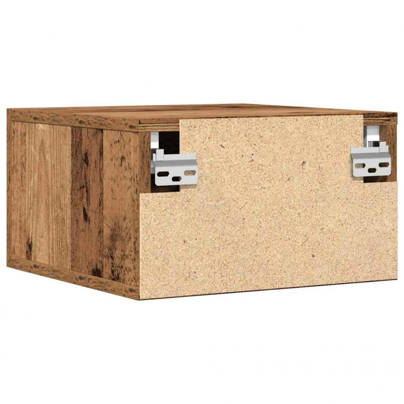 Szafka Nocna 2 pcs Stare drewno 35 x 35 x 20 cm