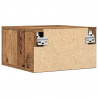 Szafka Nocna 2 pcs Stare drewno 35 x 35 x 20 cm