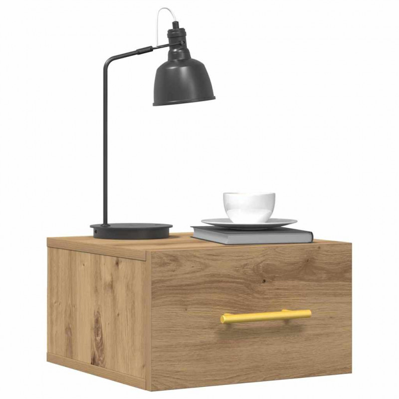 Szafka Nocna 2 pcs Dąb rzemieślniczy 35 x 35 x 20 cm