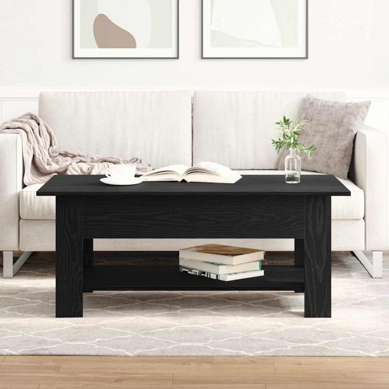 Stolik kawowy Czarny Dąb 102 x 55 x 42 cm