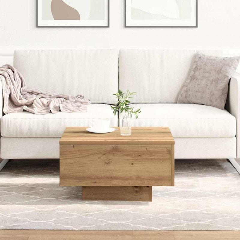 Stolik kawowy Dąb rzemieślniczy 55 x 55 x 31 cm