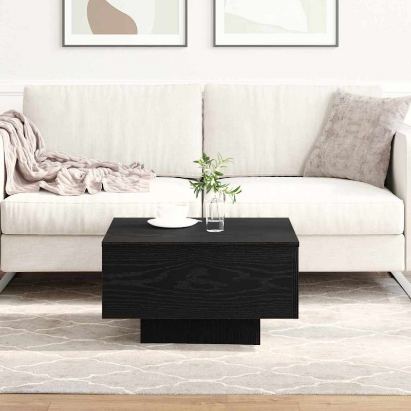 Stolik kawowy Czarny Dąb 55 x 55 x 31 cm