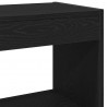 Szafka na książki 2 pcs Czarny Dąb 80 x 30 x 72 cm
