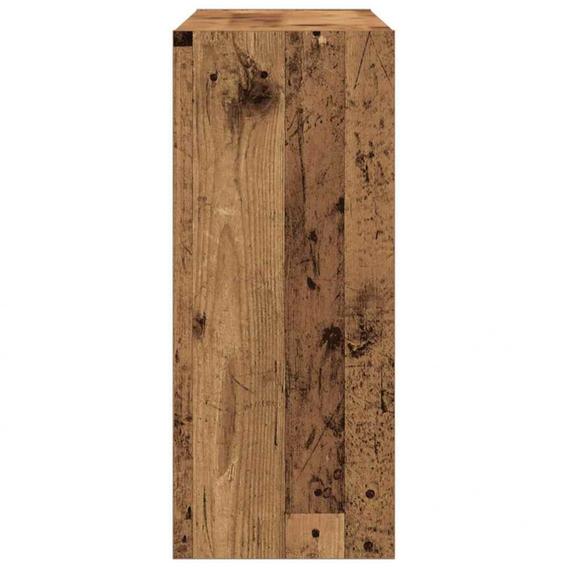 Półka na książki Stare drewno 100 x 30 x 72 cm