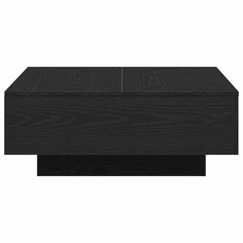 Stolik kawowy Czarny Dąb 80 x 80 x 31 cm